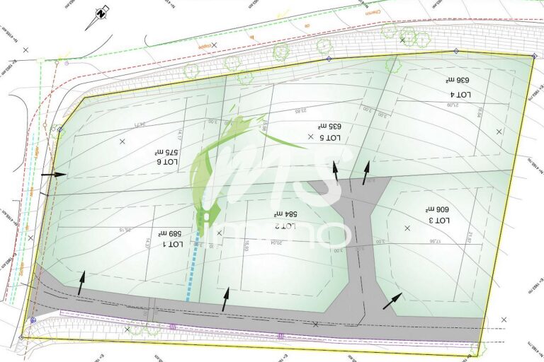 Terrain de 600 m² - ST LEGER LES MELEZES