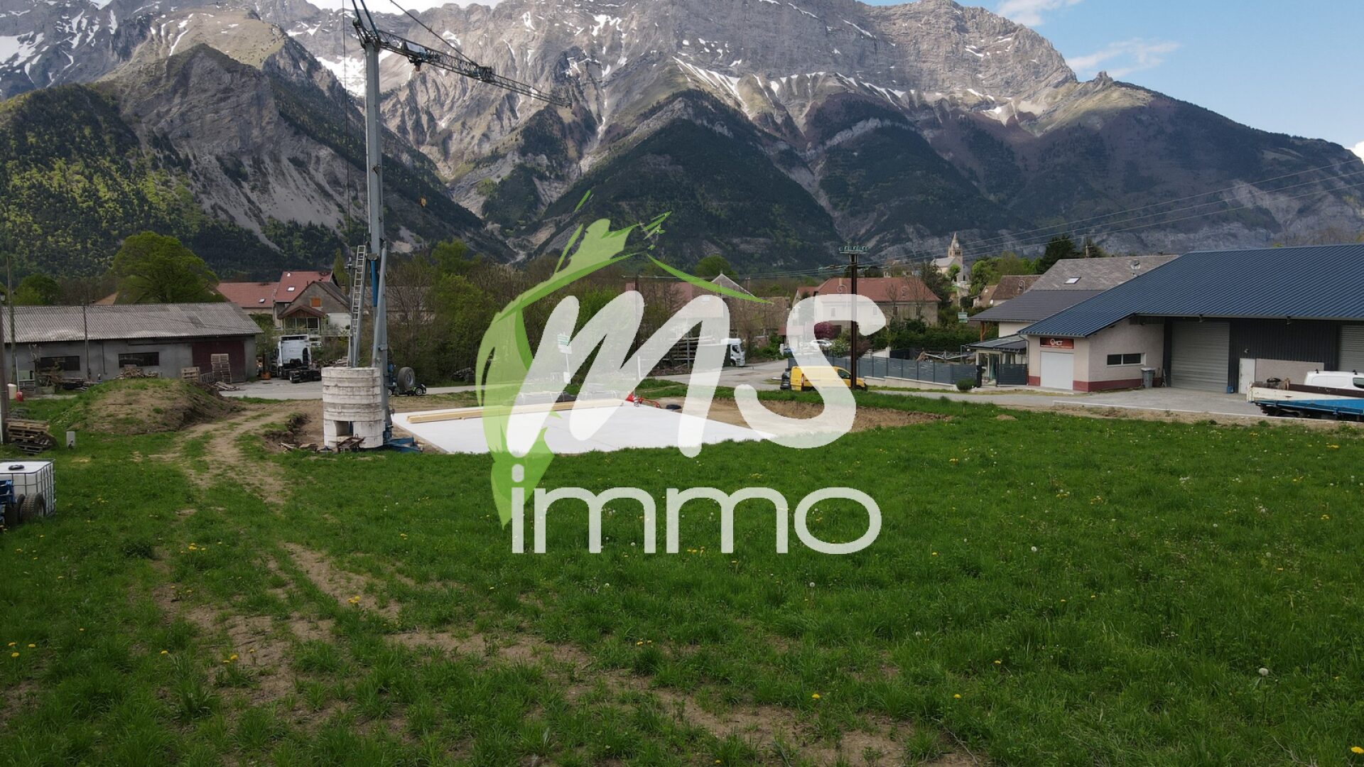 Terrain de 952 m² - CHAUFFAYER - Photo principale