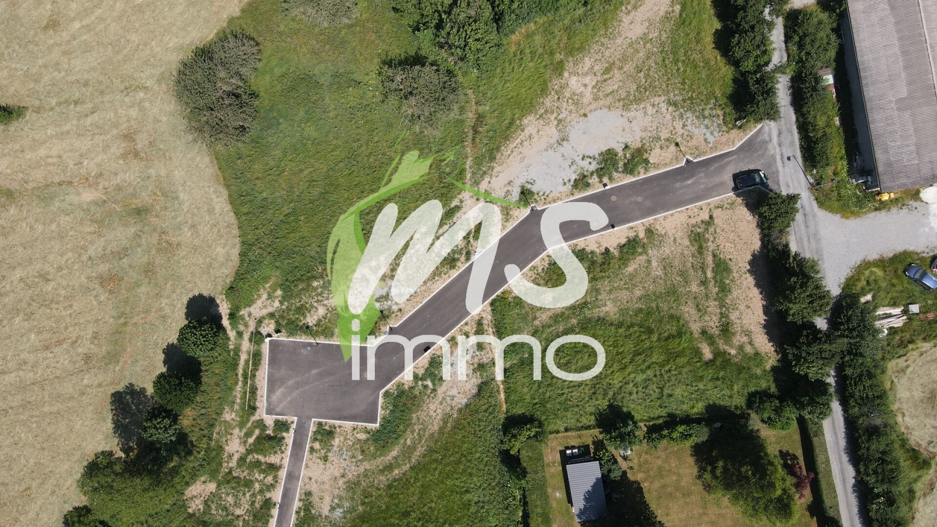 Terrain de 377 m² - AUBESSAGNE - Photo principale
