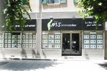 Nouvelle façade de MS Immobilier